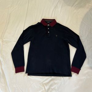 Conte of Florence Long Sleeve Polo Size M